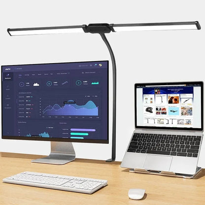 Aurify LED Desk Lamp | Adjustable Gooseneck Architect Light with Stepless Dimming for Office & Study Desk