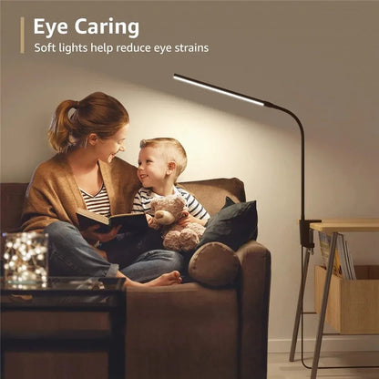 Aurify LED Desk Lamp | Adjustable Gooseneck Architect Light with Stepless Dimming for Office & Study Desk