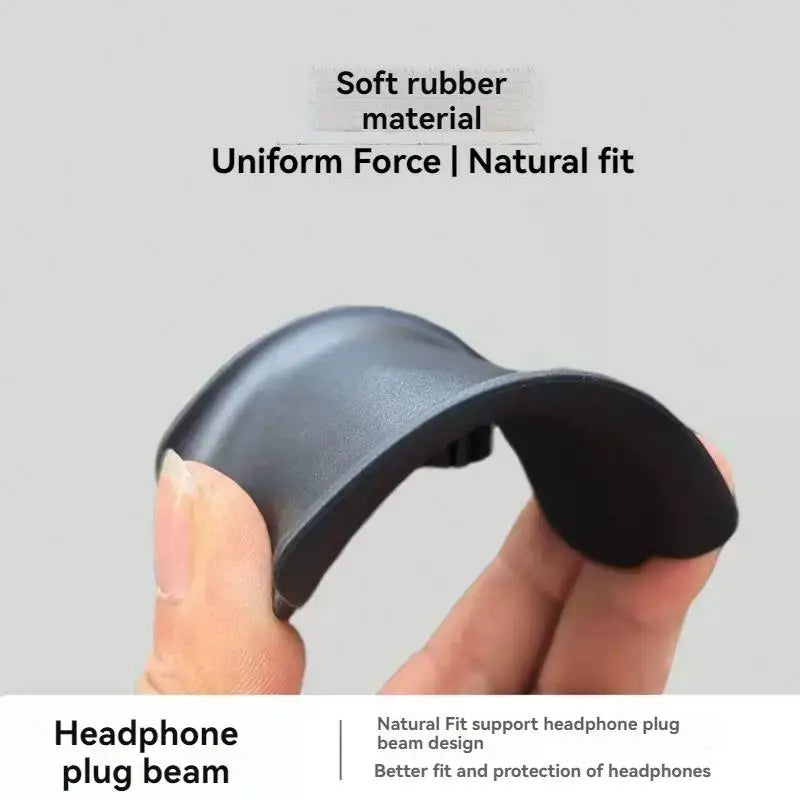Aurify Universal Headphone Stand | Minimal Desk Headset Holder for Gaming, Office & Home Setup (Black/White)