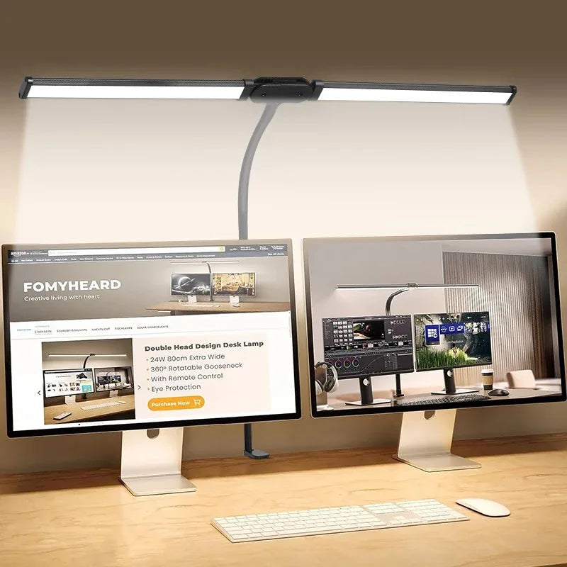 Aurify LED Desk Lamp | Adjustable Gooseneck Architect Light with Stepless Dimming for Office & Study Desk